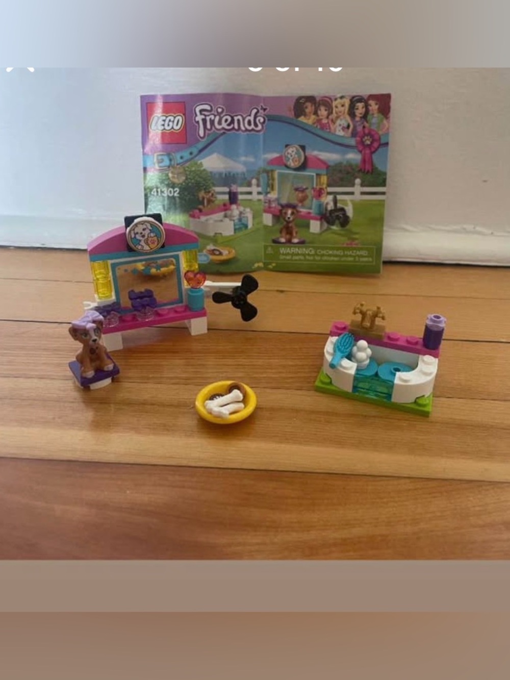 LEGO Friends retired Puppy pampering